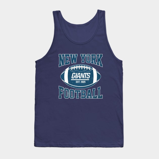 New York Giants! Est. 1925 Vintage Tank Top by Purwoceng